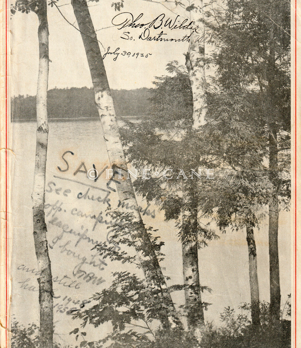 1925 Abercrombie & Fitch (A&F) Catalog Granger Rods Finecane