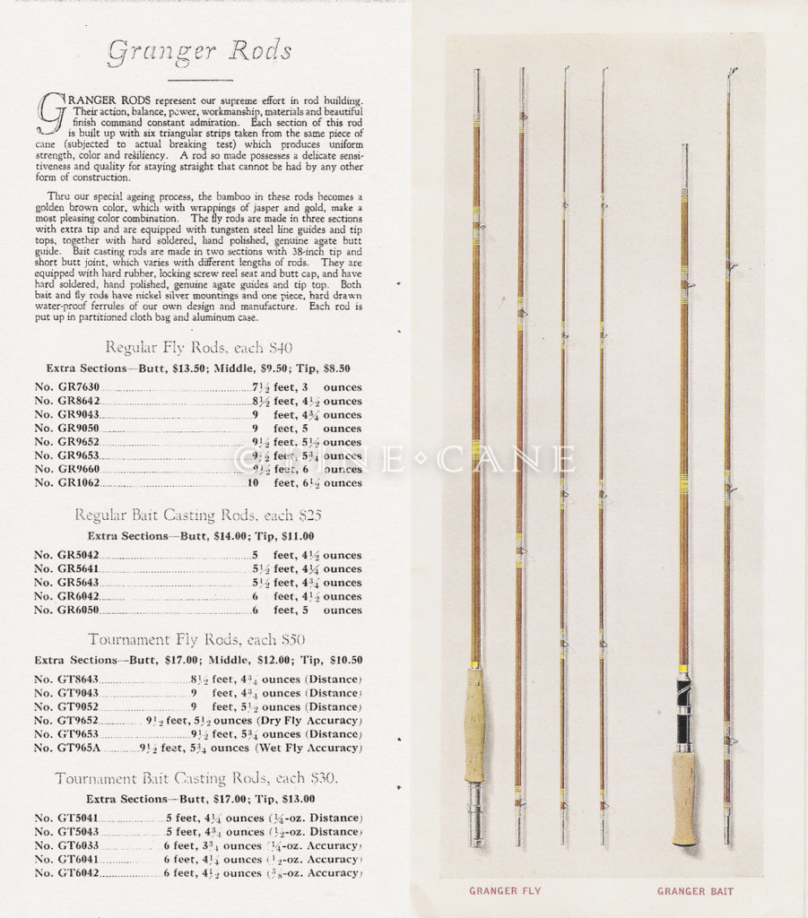 1927 Goodwin Granger Catalog Granger Rods