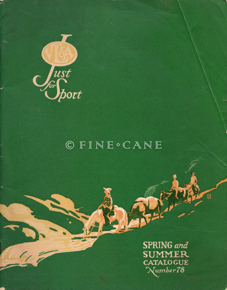 1931 VL&A Catalog Cover