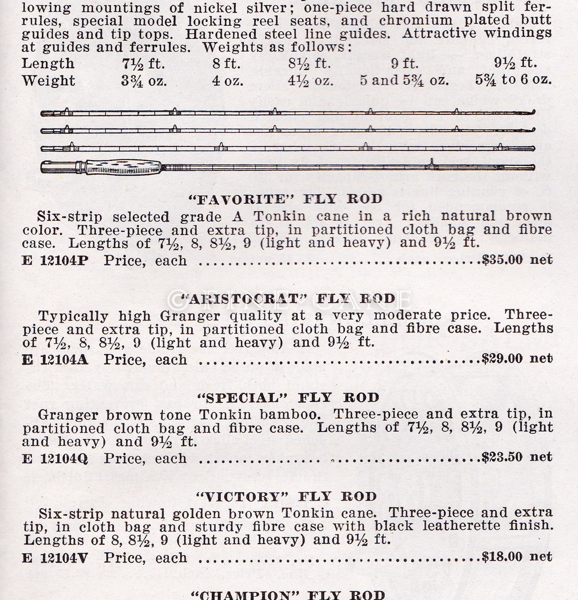 1942 Von Lengerke and Antoine (VL&A) + Abercrombie & Fitch (A&F