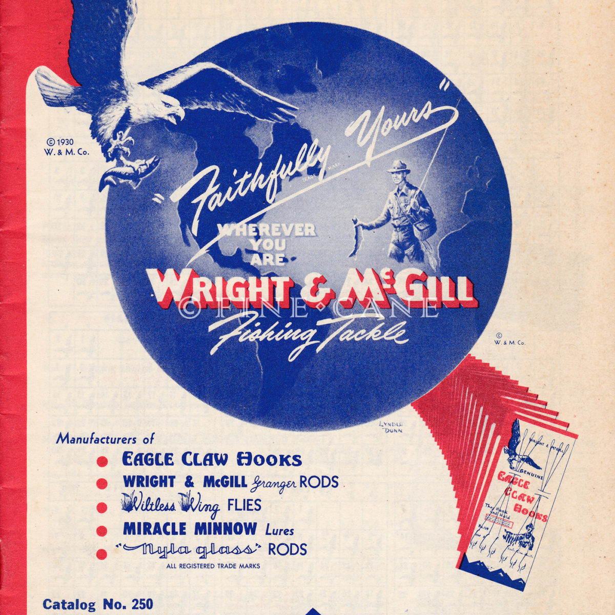 1950 Wright & McGill Catalog Cover