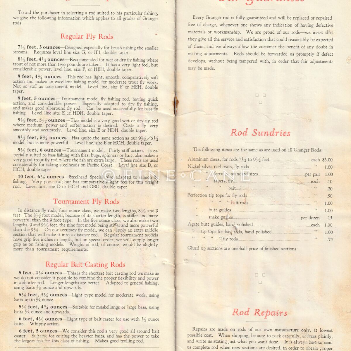 1927 Goodwin Granger Catalog p14-15