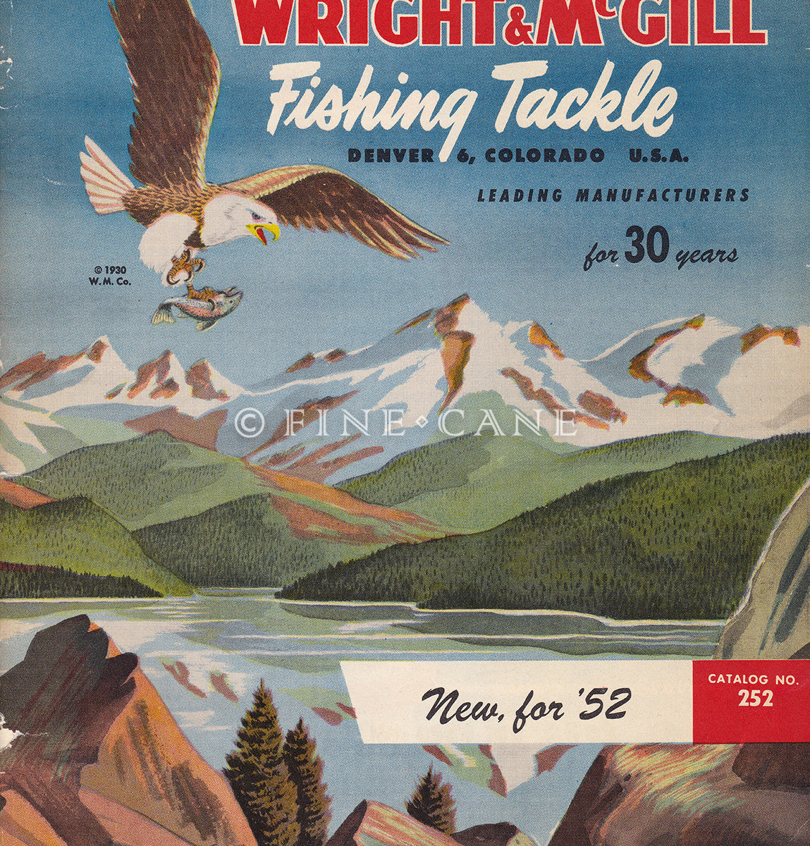 19521 Wright & McGill Granger Catalog Granger Rods Finecane