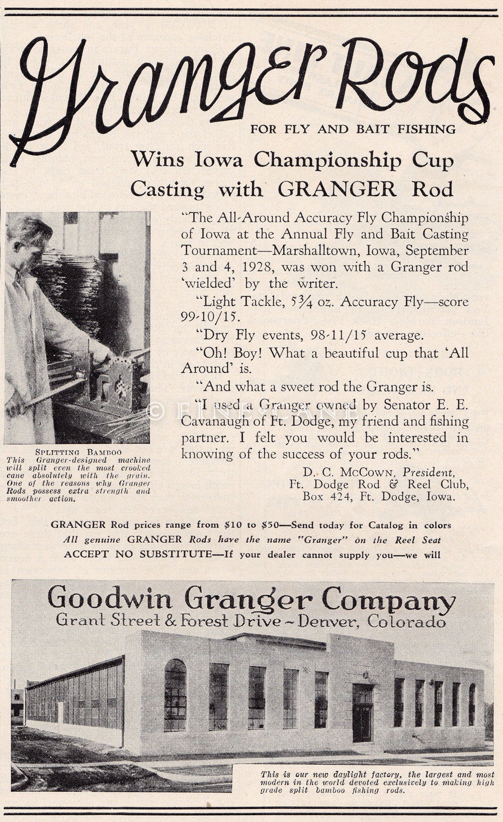 March 1929 Field & Stream Ad