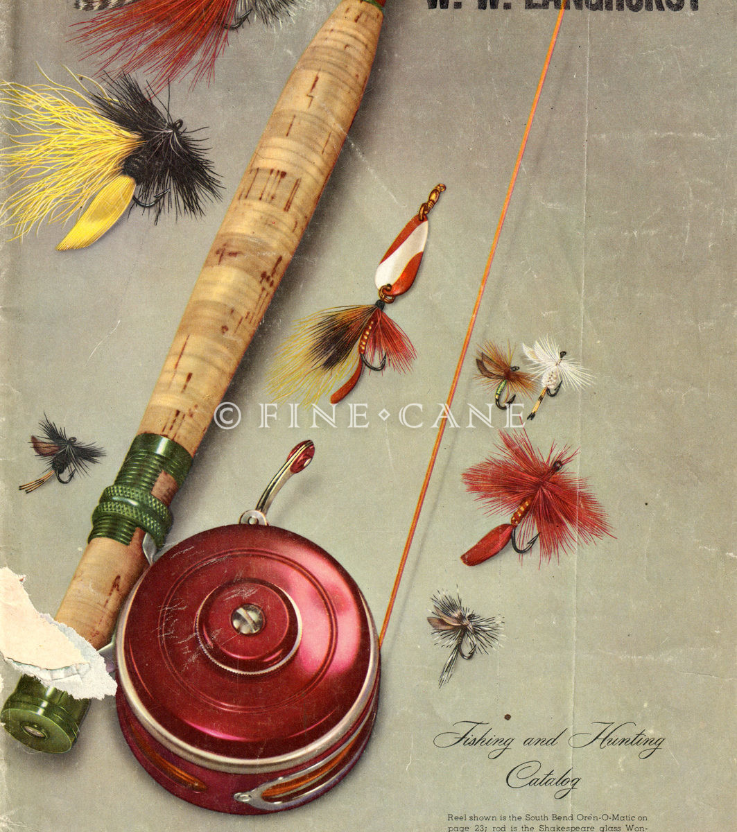 1950 Montgomery Ward Fishing & Camping Catalog Finecane