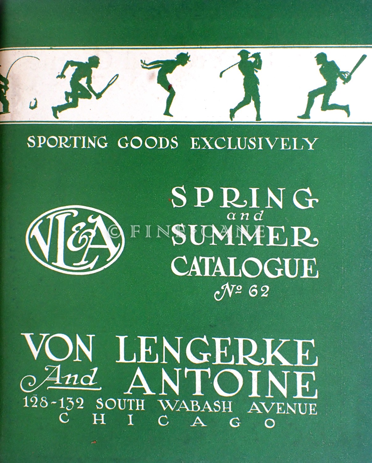 1923 VL&A Catalog Cover